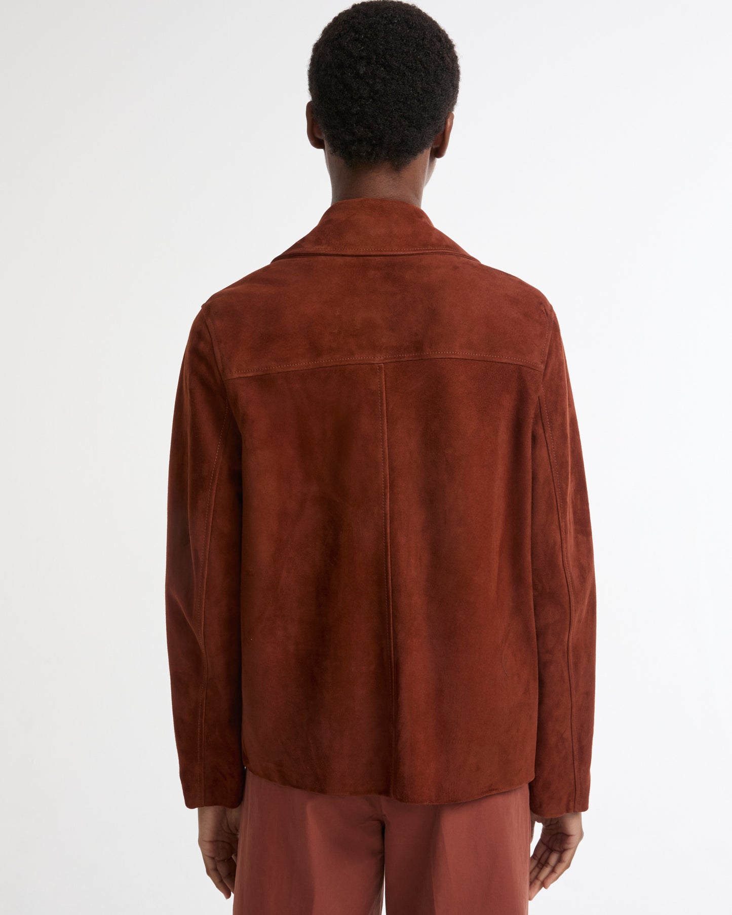 Veste en cuir d'agneau double face -Yves salomon - Nouvelle collection Printemps Été