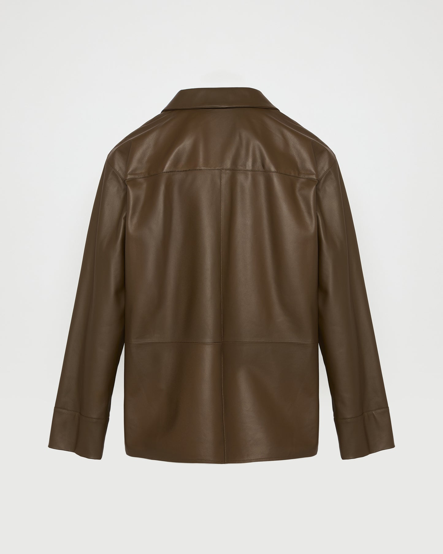 Veste en cuir d'agneau -Yves salomon - Nouvelle collection Printemps Été