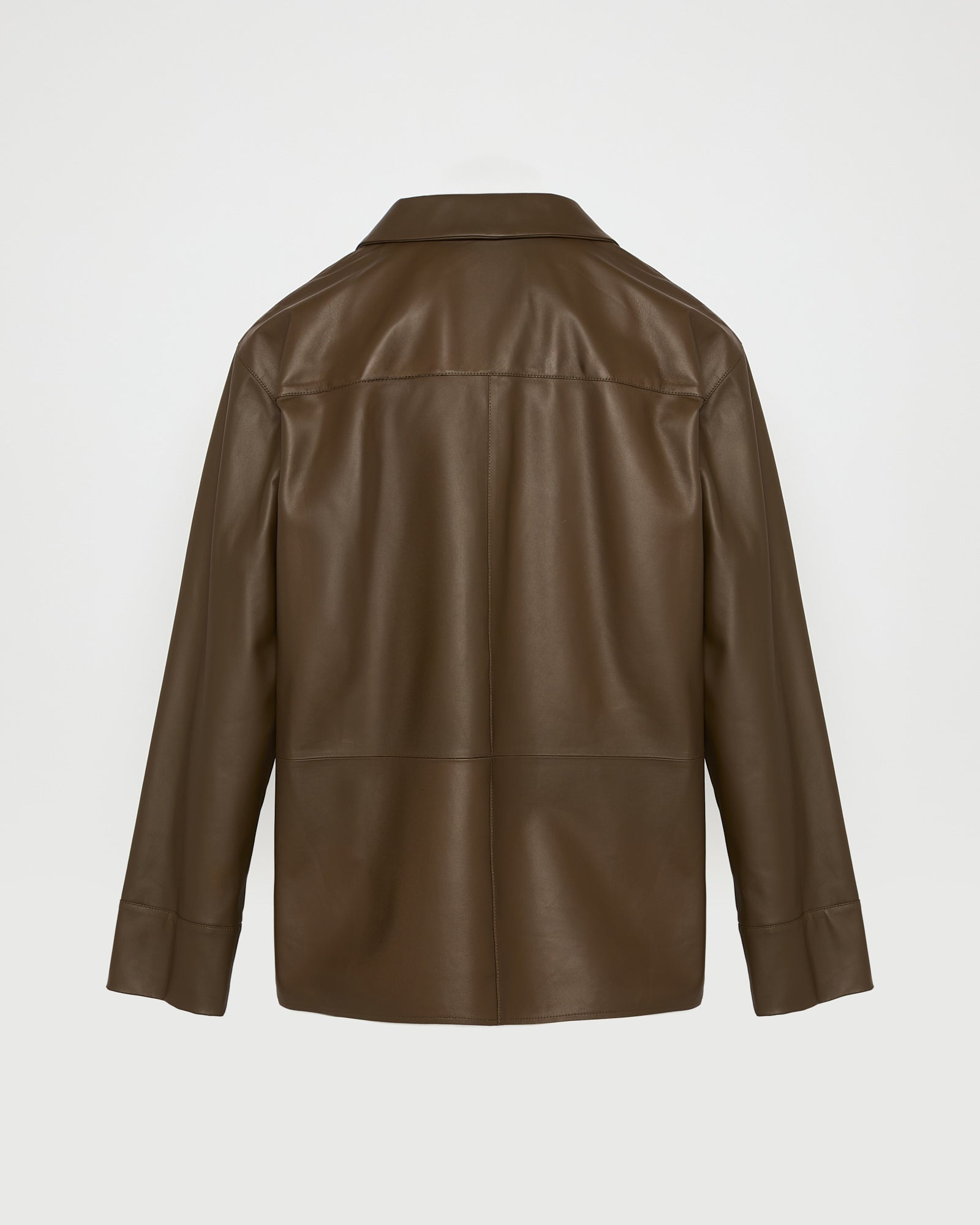 Veste en cuir d'agneau -Yves salomon - Nouvelle collection Printemps Été