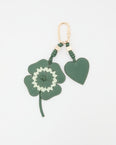 Bag Charm / Porte clés trèfle à 4 feuilles