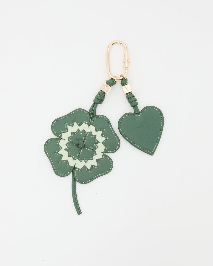 Bag Charm / Porte clés trèfle à 4 feuilles
