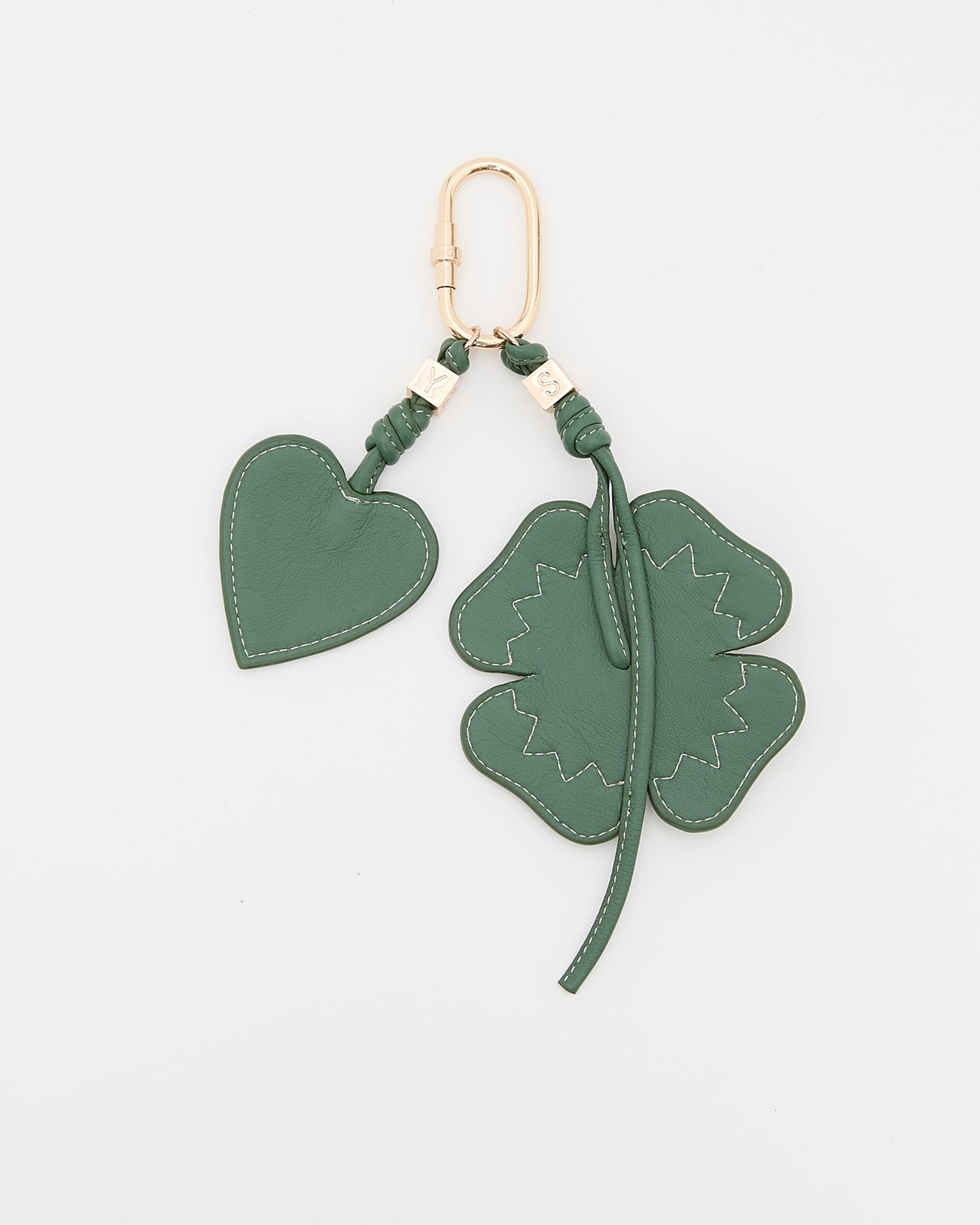 Bag Charm / Porte clés trèfle à 4 feuilles