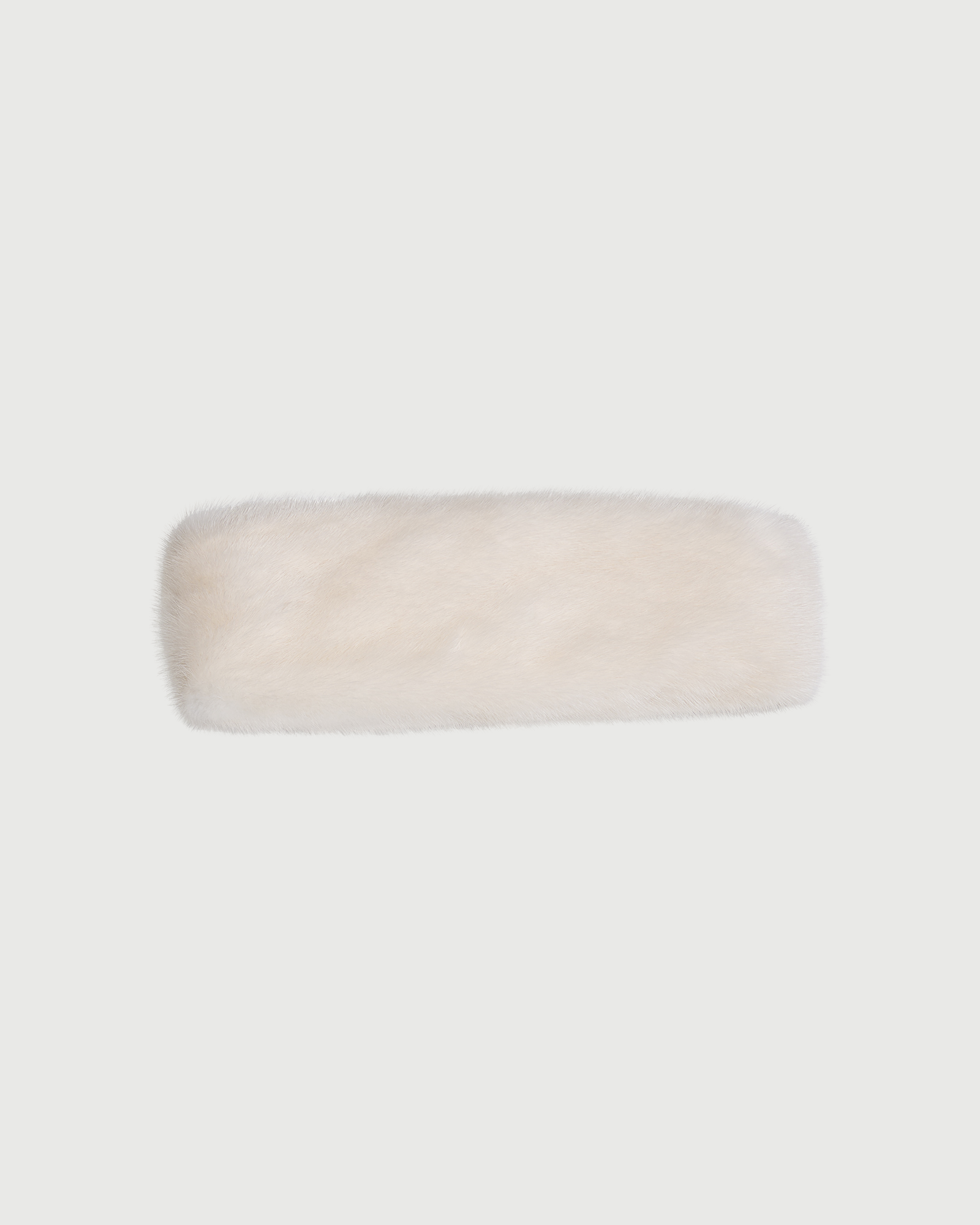 Bandeau en fourrure de vison et cuir- Yves Salomon - Nouvelle collection Automne Hiver
