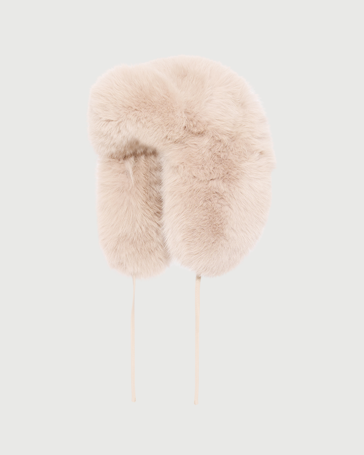 Chapka en fourrure de renard- Yves Salomon - Nouvelle collection Automne Hiver