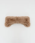 Rex rabbit fur headband