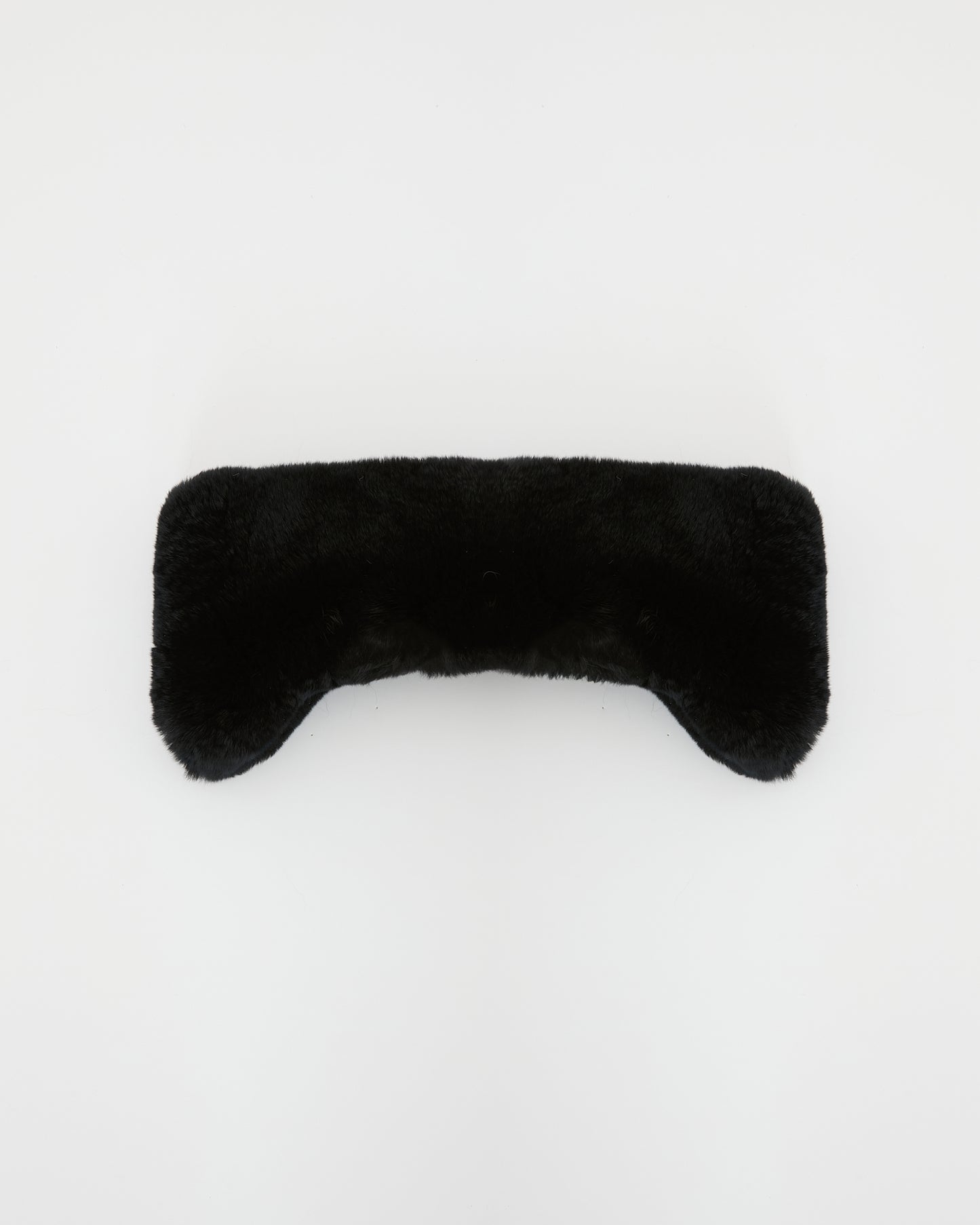 Rex rabbit fur headband