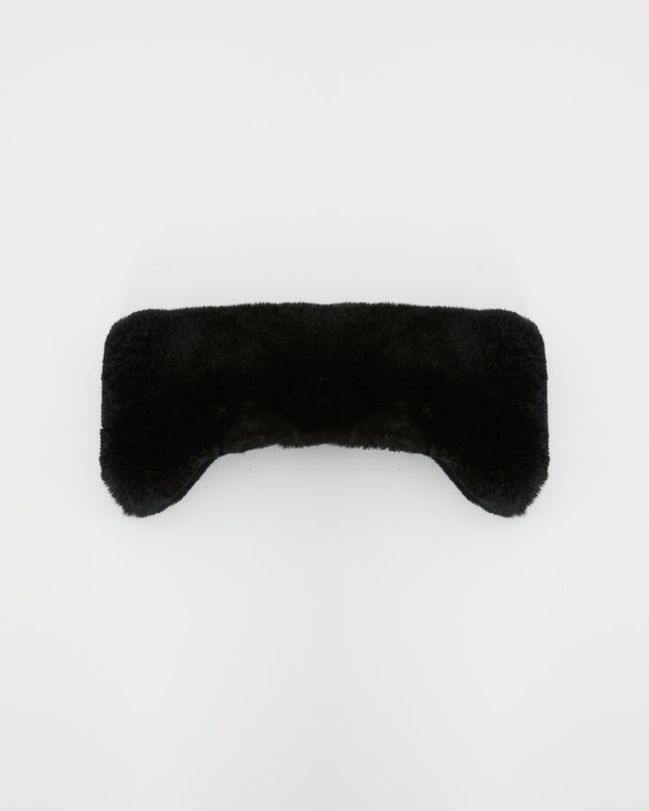 Rex rabbit fur headband