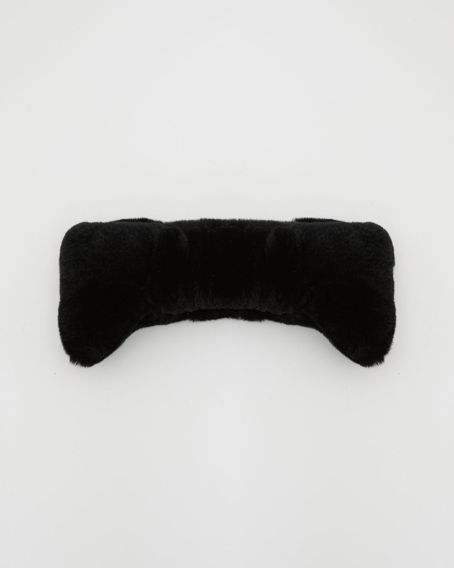 Rex rabbit fur headband