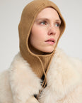 Cagoule en maille 100% cachemire