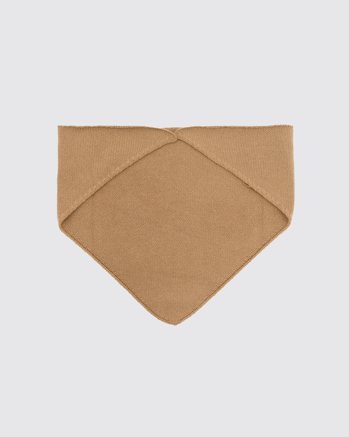 Bandana en maille 100% cachemire