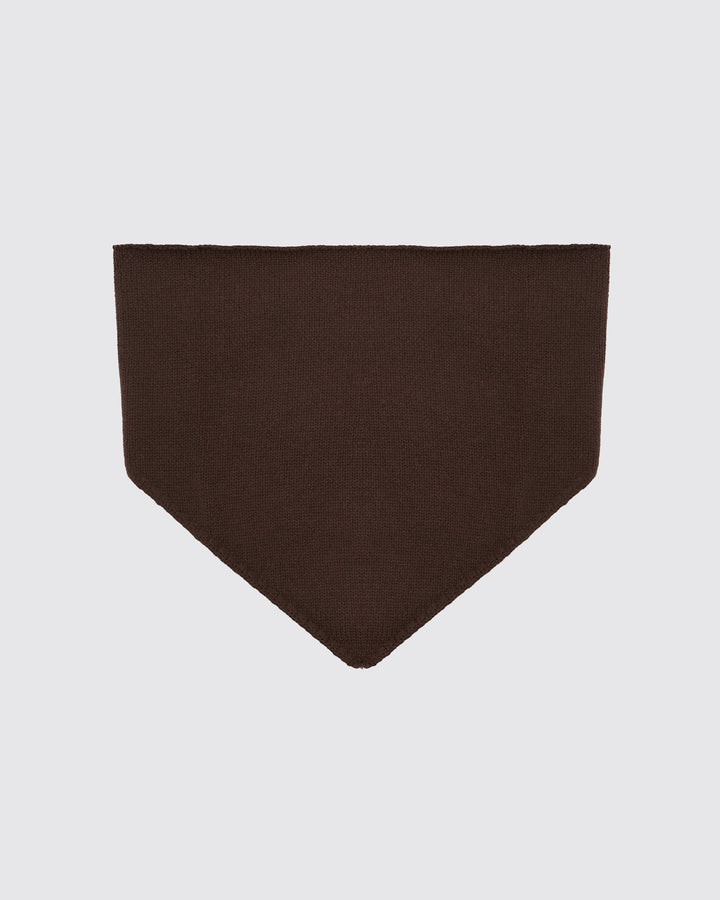 Bandana en maille 100% cachemire