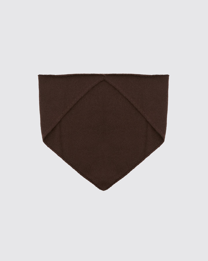 Bandana en maille 100% cachemire