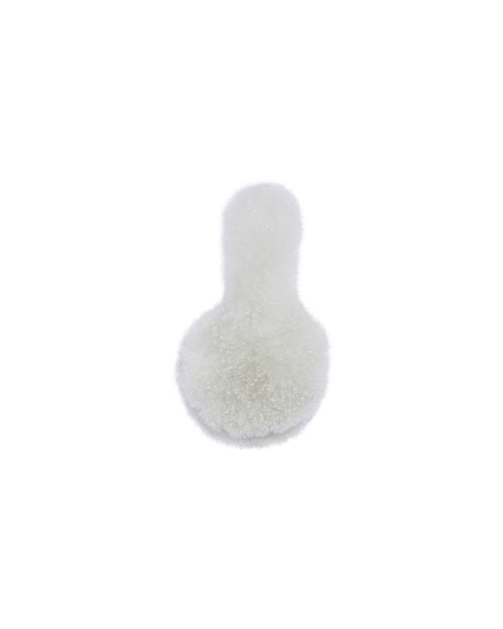 Cashmere lambskin shearling earmuffs