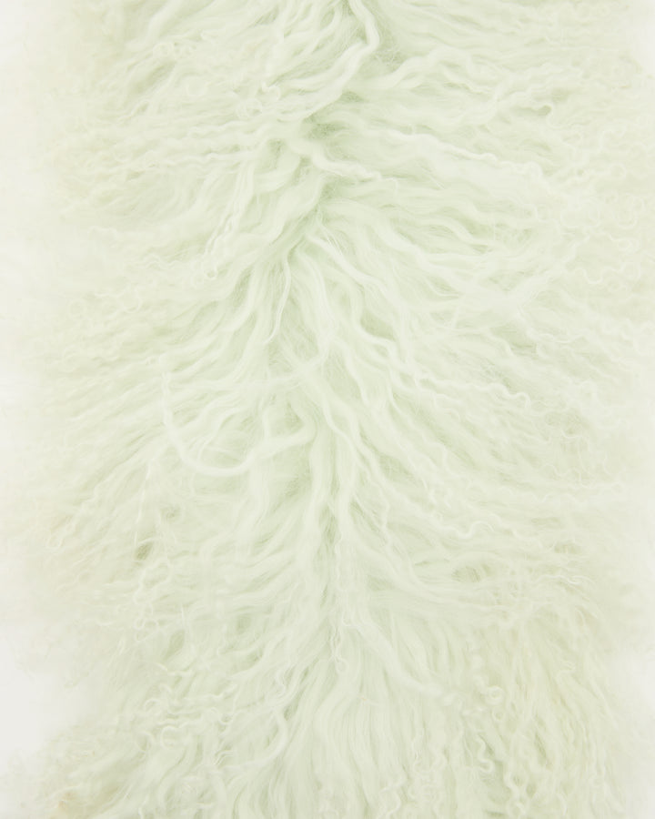 Mongolian shearling scarf