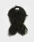 Mongolian shearling scarf