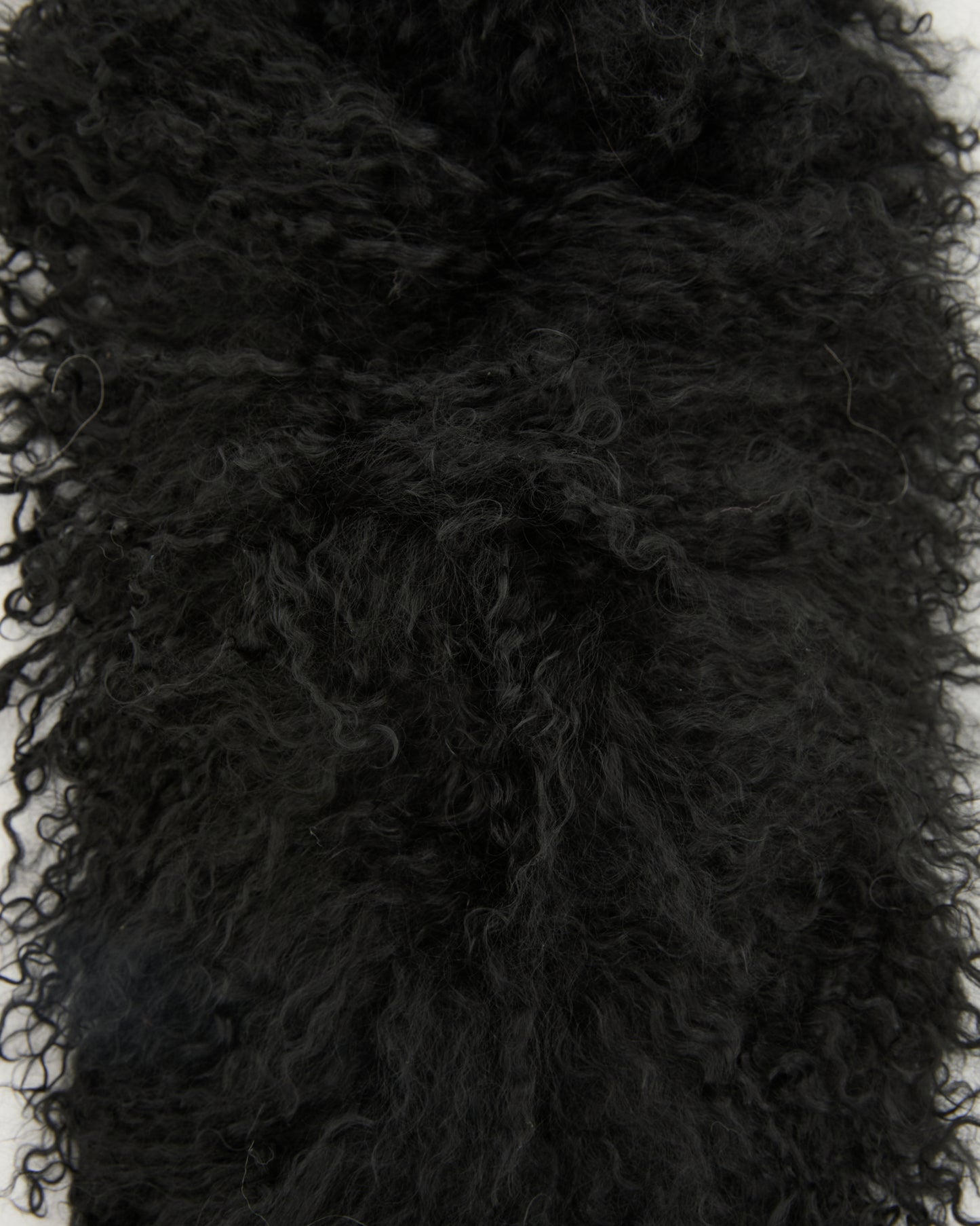 Mongolian shearling scarf