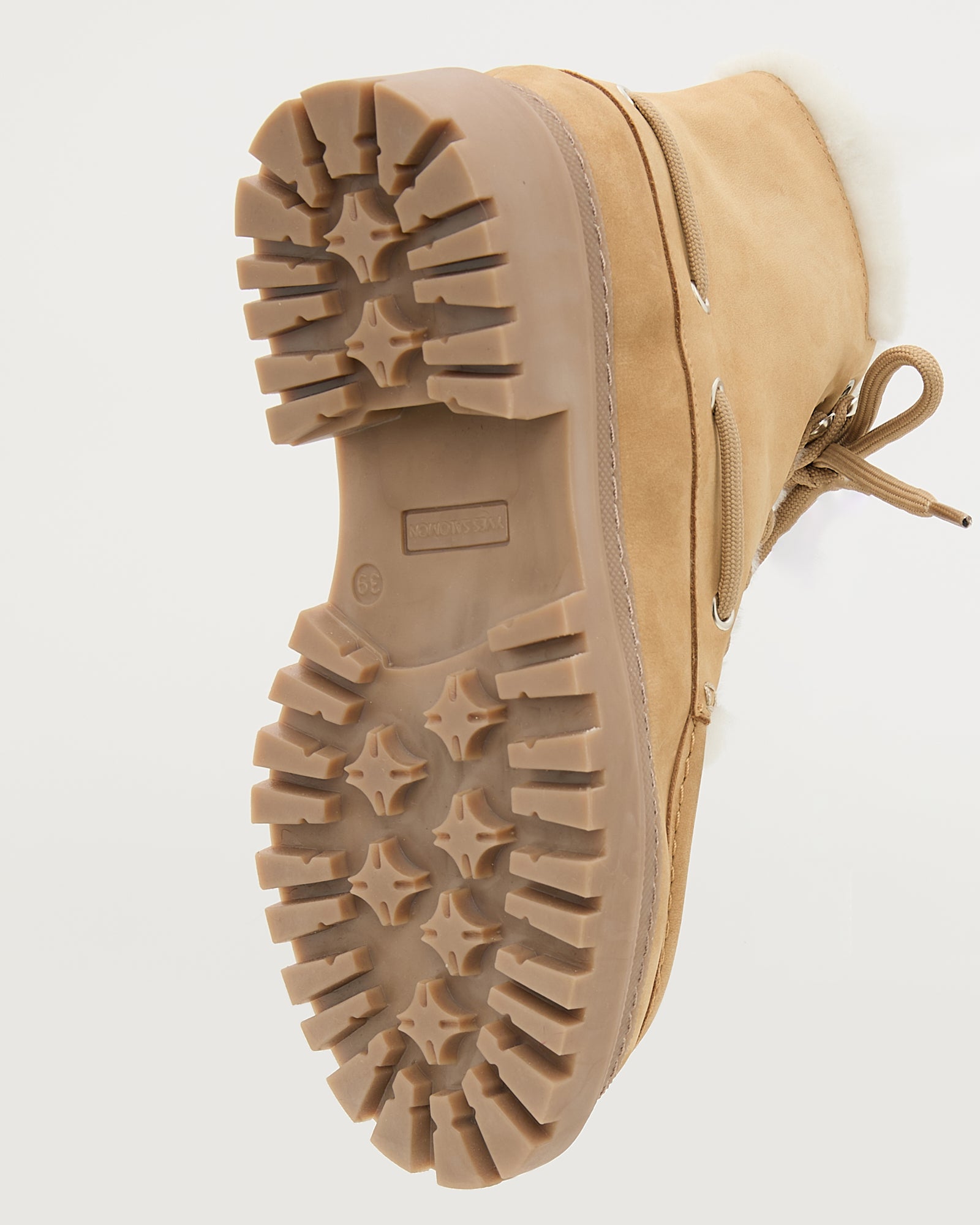Bottes en peau lainée d'agneau Mérinillo -Yves Salomon