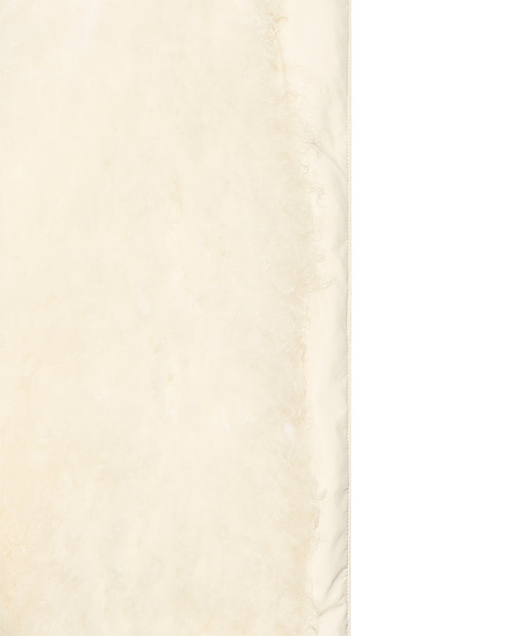 Parka doudoune ultra light garniture agneau frisé