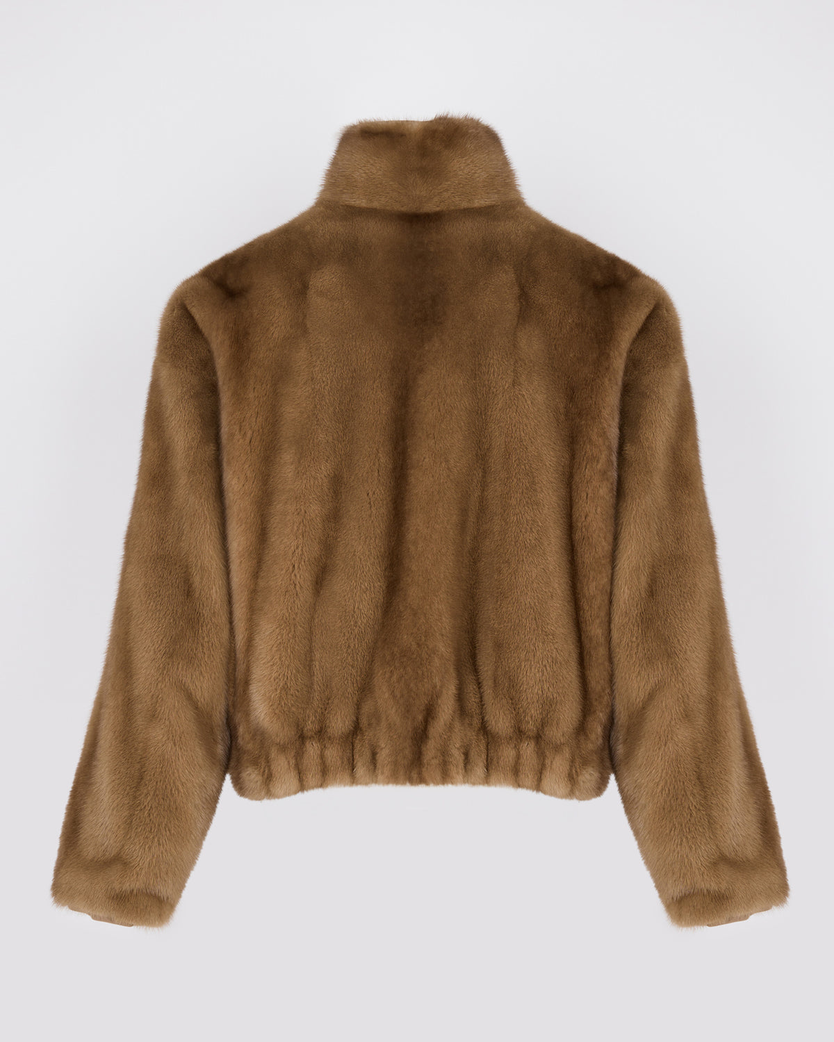 Veste en tissu technique déperlant réversible avec fourrure de vison - Yves Salomon - Nouvelle collection Automne Hiver