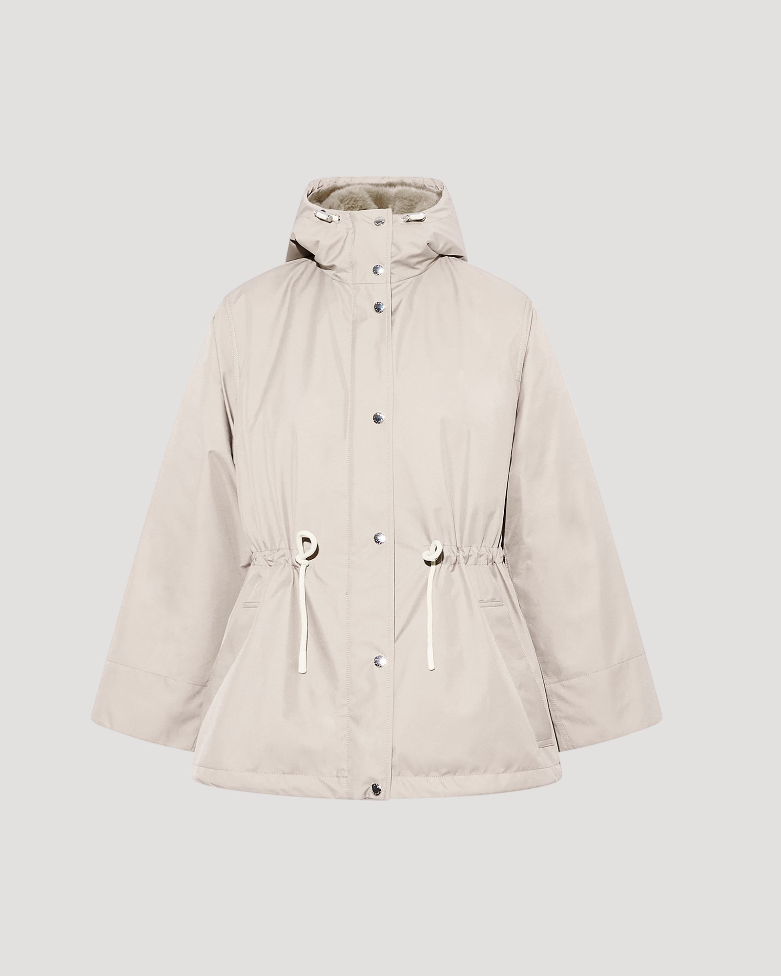 YVES SALOMON パープル　ファーショートコート Fur coat woman | Yves Salomon PARIS