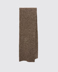 100% cashmere thick knit scarf