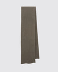 100% cashmere thick knit scarf
