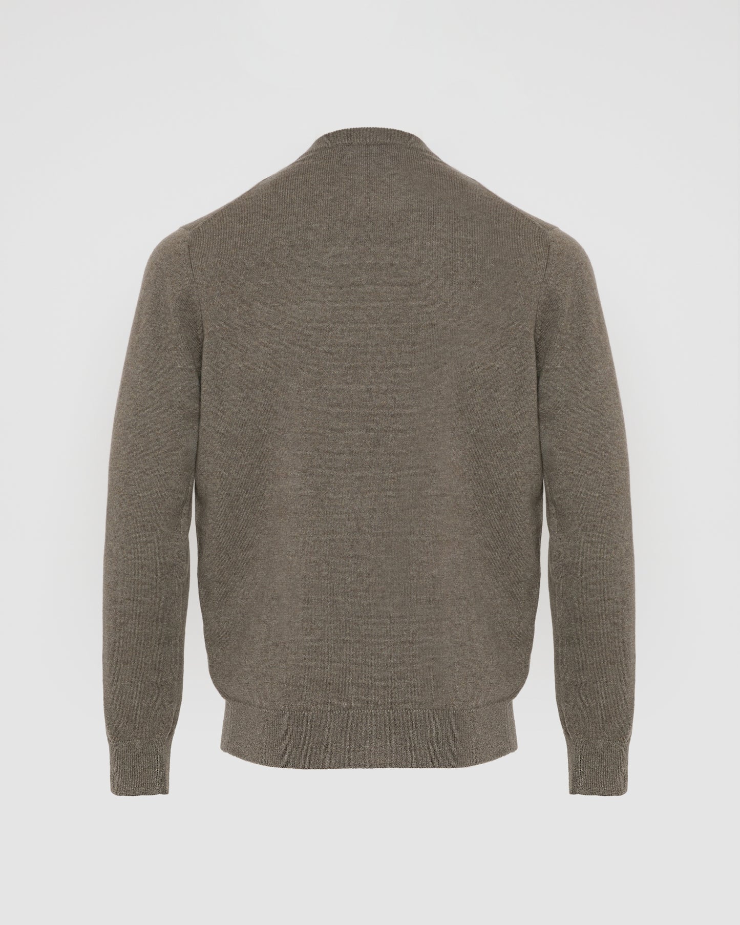 Crew neck knit jumper in 100% cashmere
