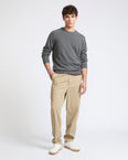 Pull crew neck en maille 100% cachemire