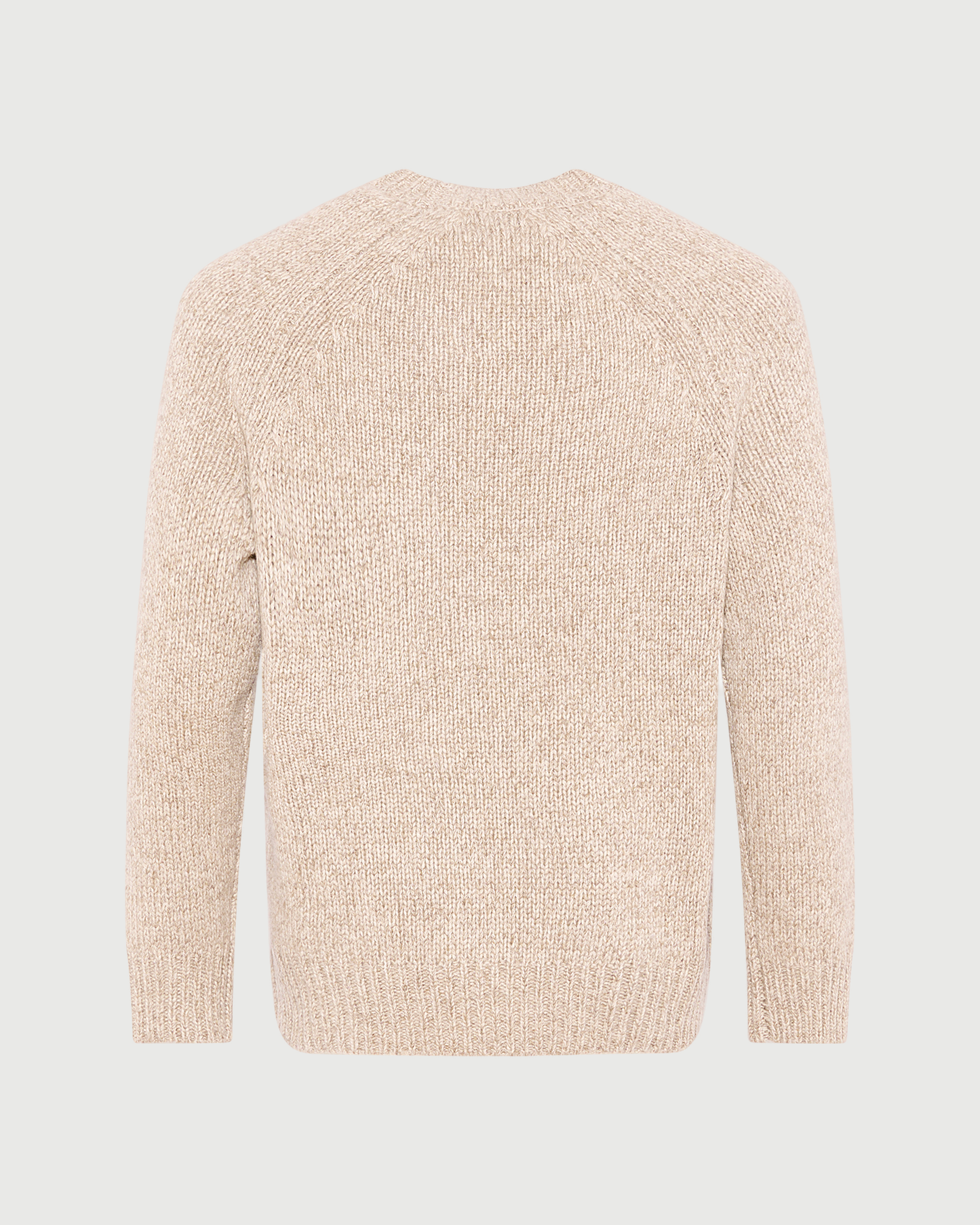 Pull crew neck en maille épaisse 100% cachemire- Yves Salomon - Nouvelle collection Automne Hiver