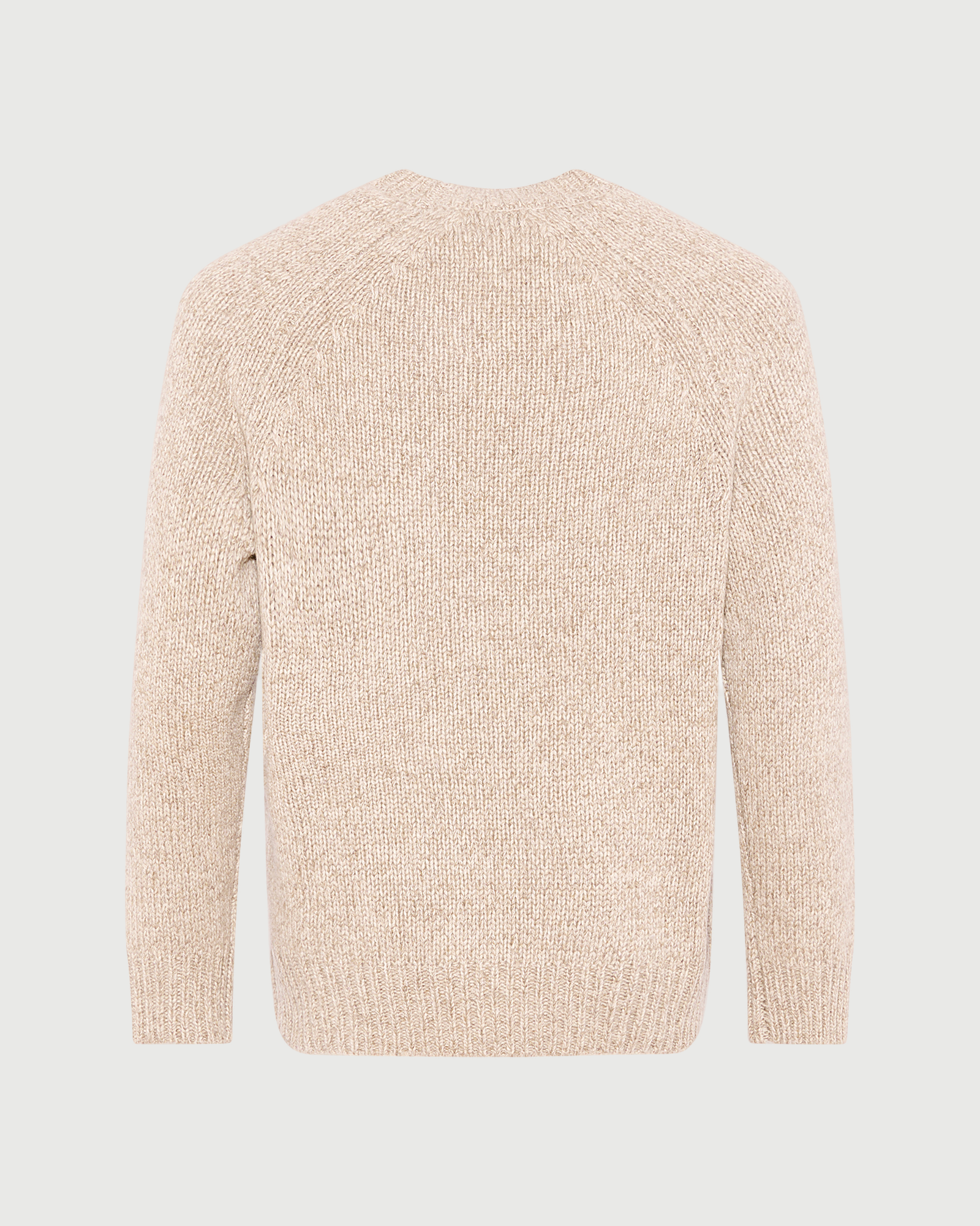 Pull crew neck en maille épaisse 100% cachemire- Yves Salomon - Nouvelle collection Automne Hiver
