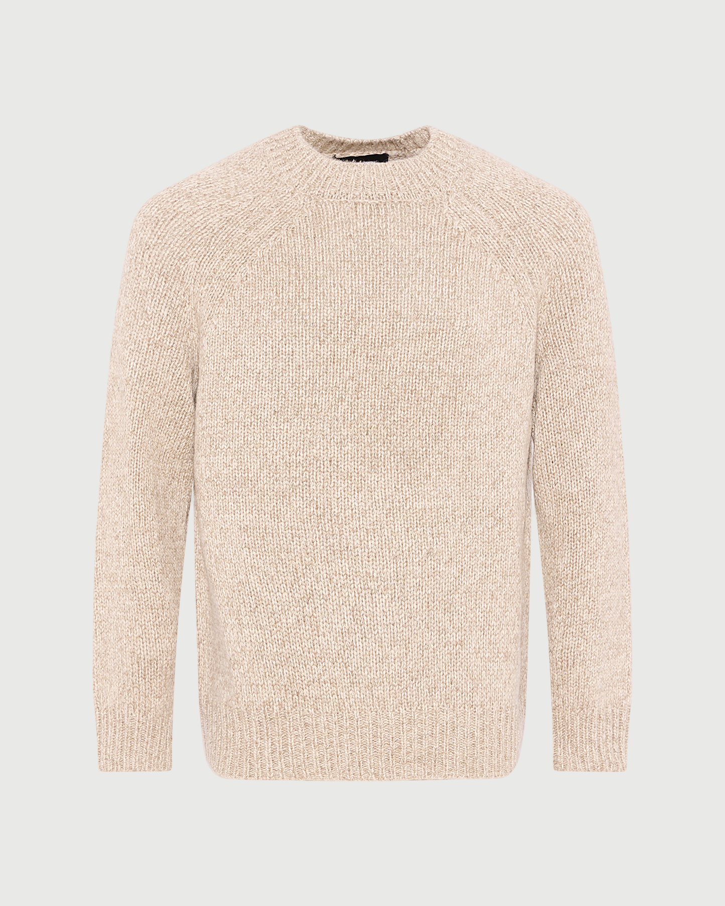 Pull crew neck en maille épaisse 100% cachemire- Yves Salomon - Nouvelle collection Automne Hiver
