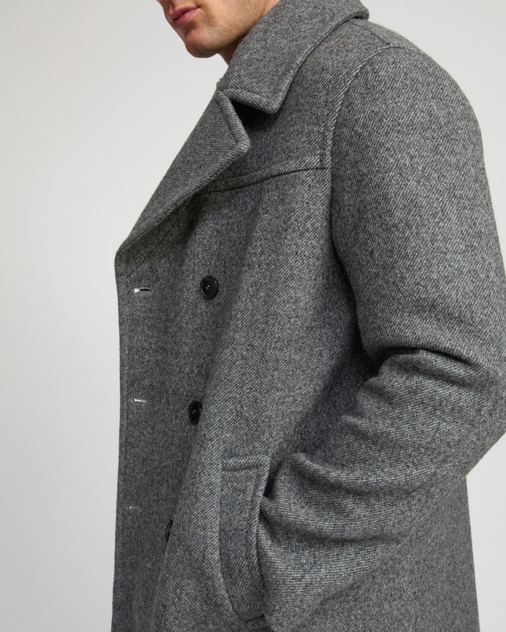 Woollen fabric coat