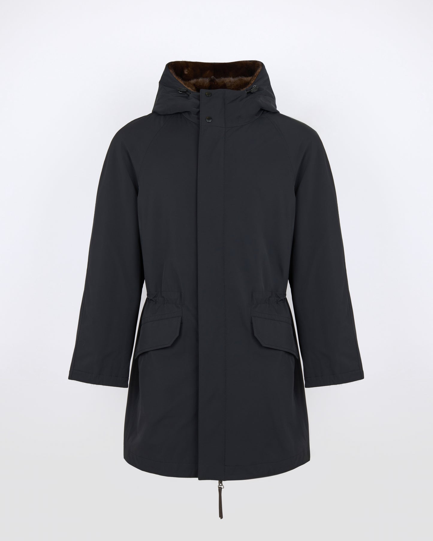 Parka réversible en fourrure de vison long poil et tissu technique - Yves Salomon - Nouvelle collection Automne Hiver