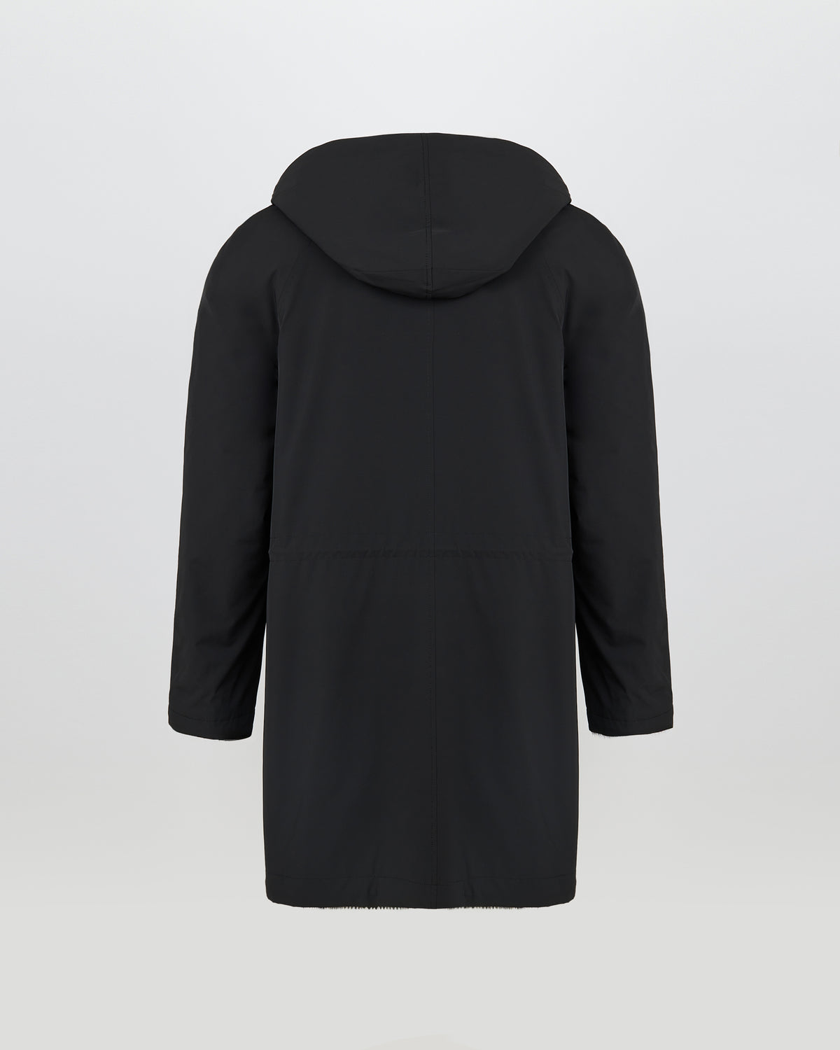 Parka réversible en fourrure de vison long poil et tissu technique - Yves Salomon - Nouvelle collection Automne Hiver