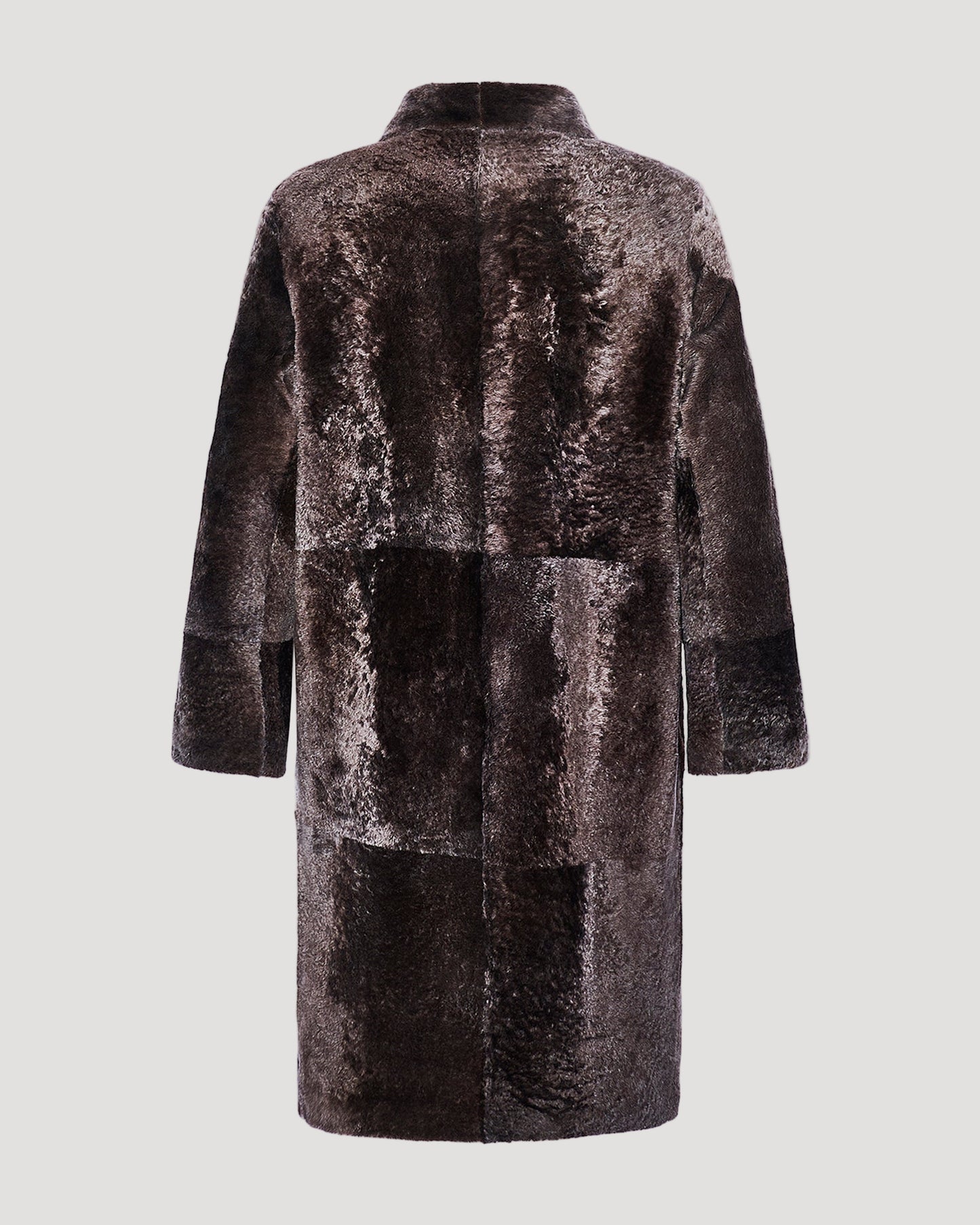 7/8 coat in Lacon shearling lambskin