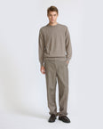 Pantalon en flanelle lainge cachemire fantaisie Loro Piana
