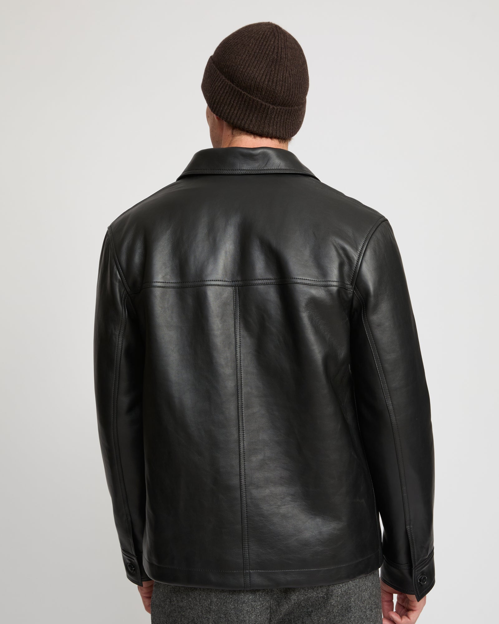 Lamb leather jacket – Yves Salomon