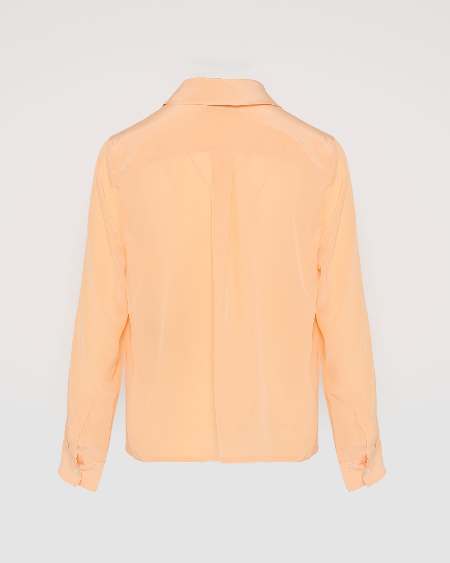 Blouse en crêpe de soie légère