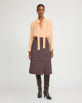 Light silk crepe blouse