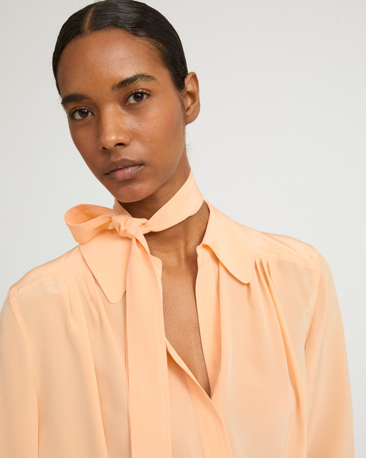 Light silk crepe blouse