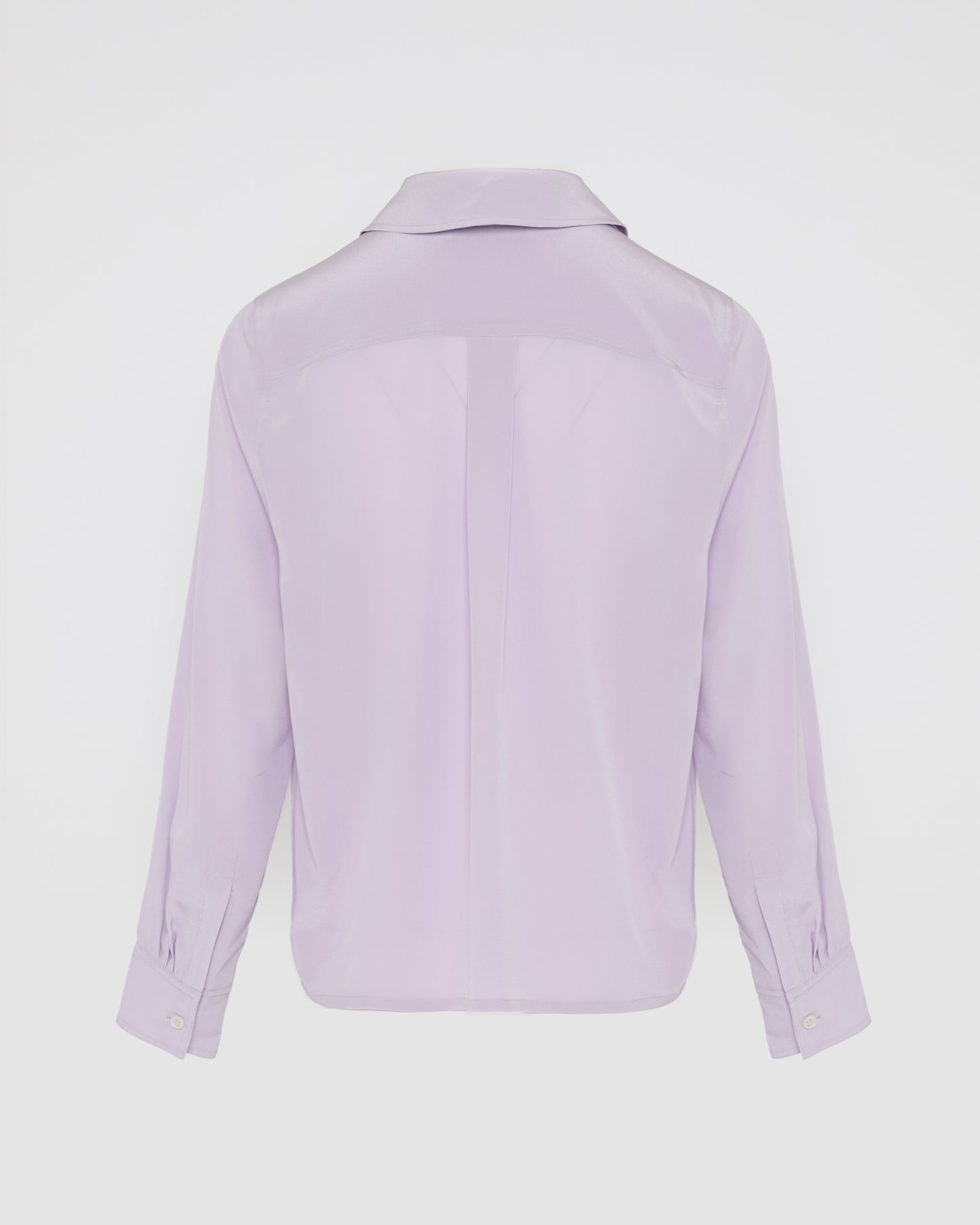 Blouse en crêpe de soie légère