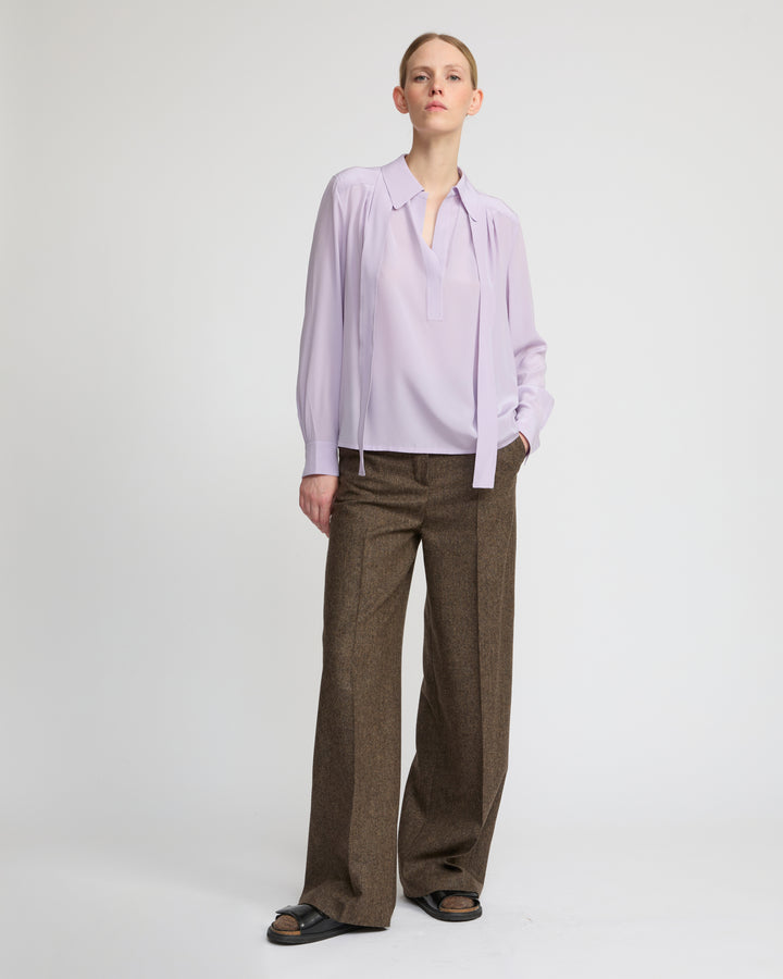 Light silk crepe blouse