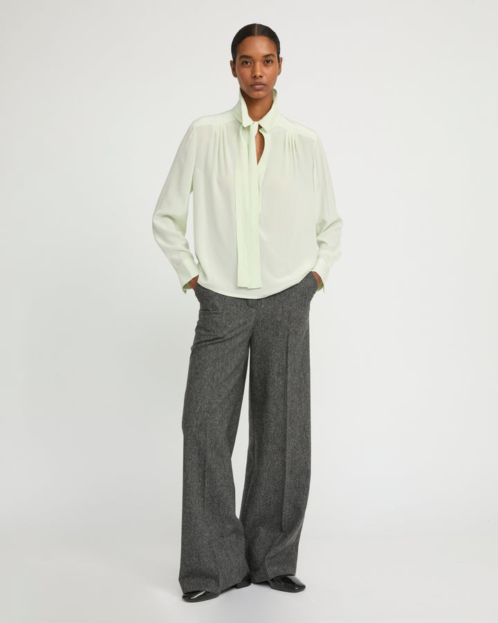 Light silk crepe blouse