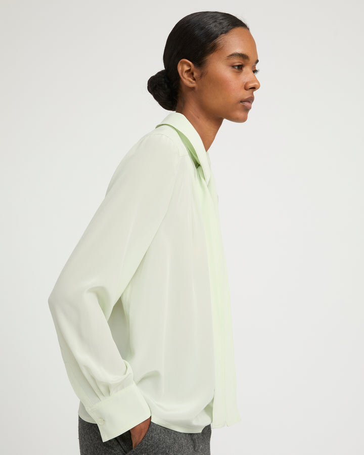 Light silk crepe blouse