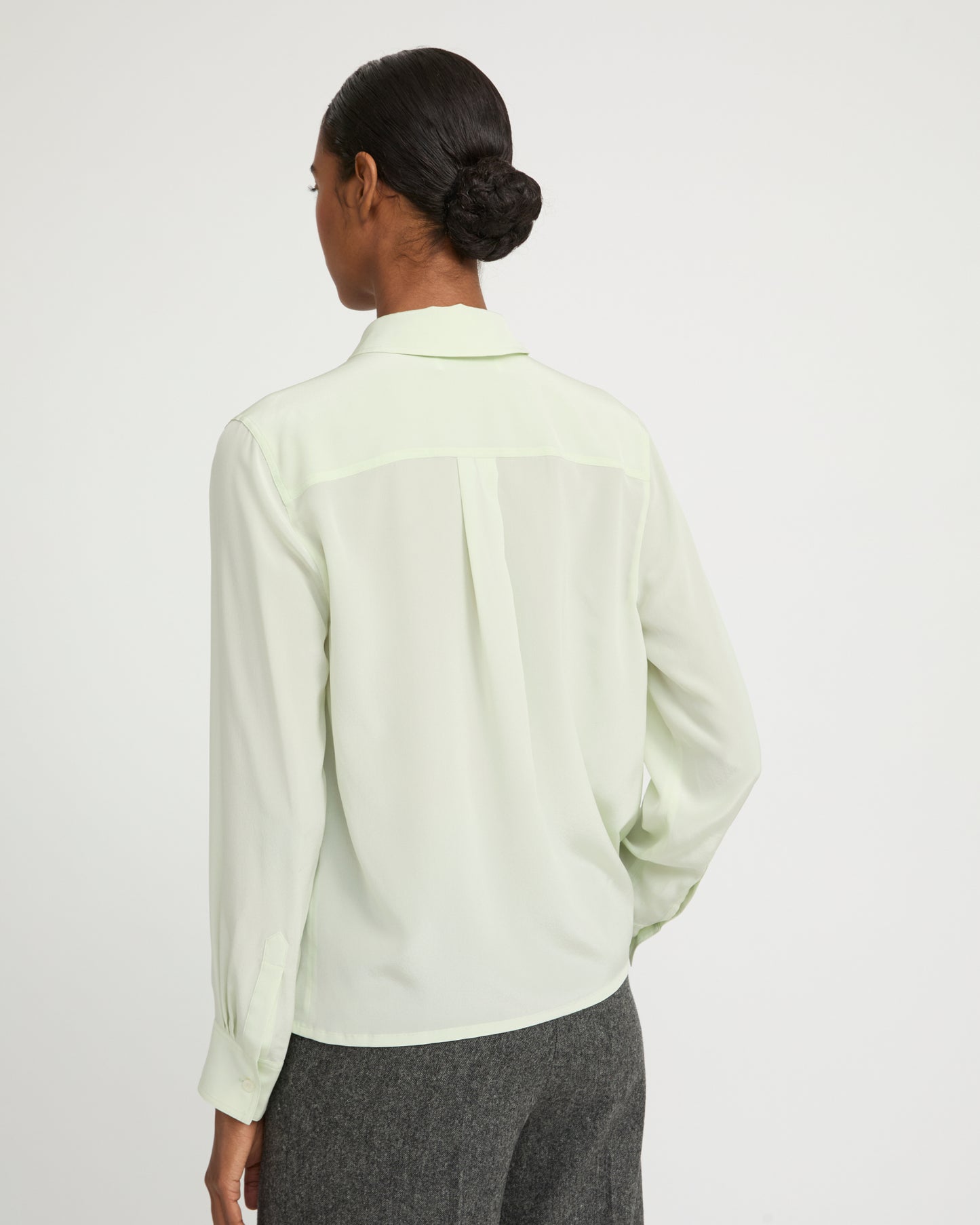 Light silk crepe blouse