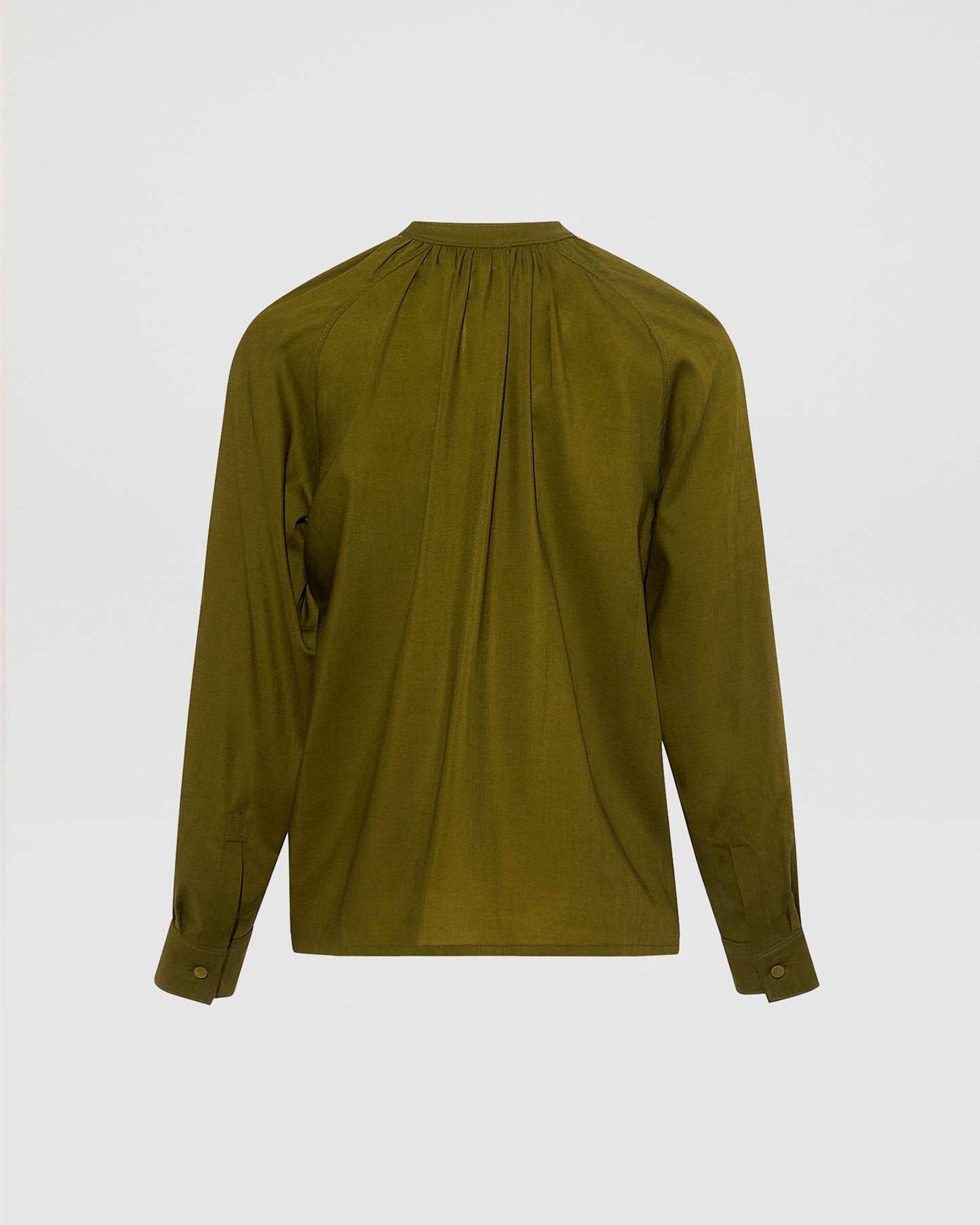 Wool voile shirt