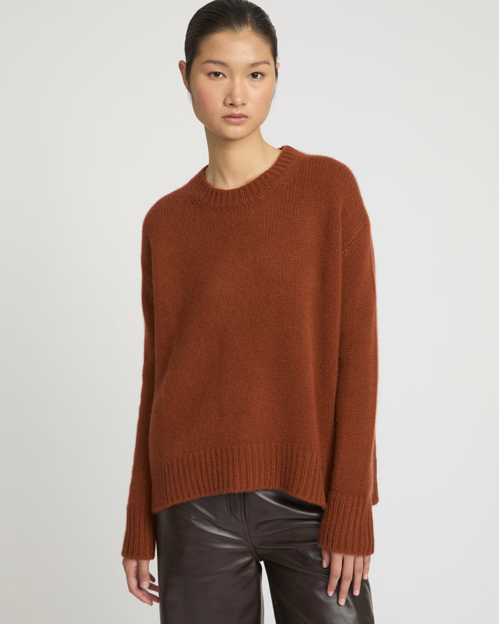 Regular cashmere knit jumper