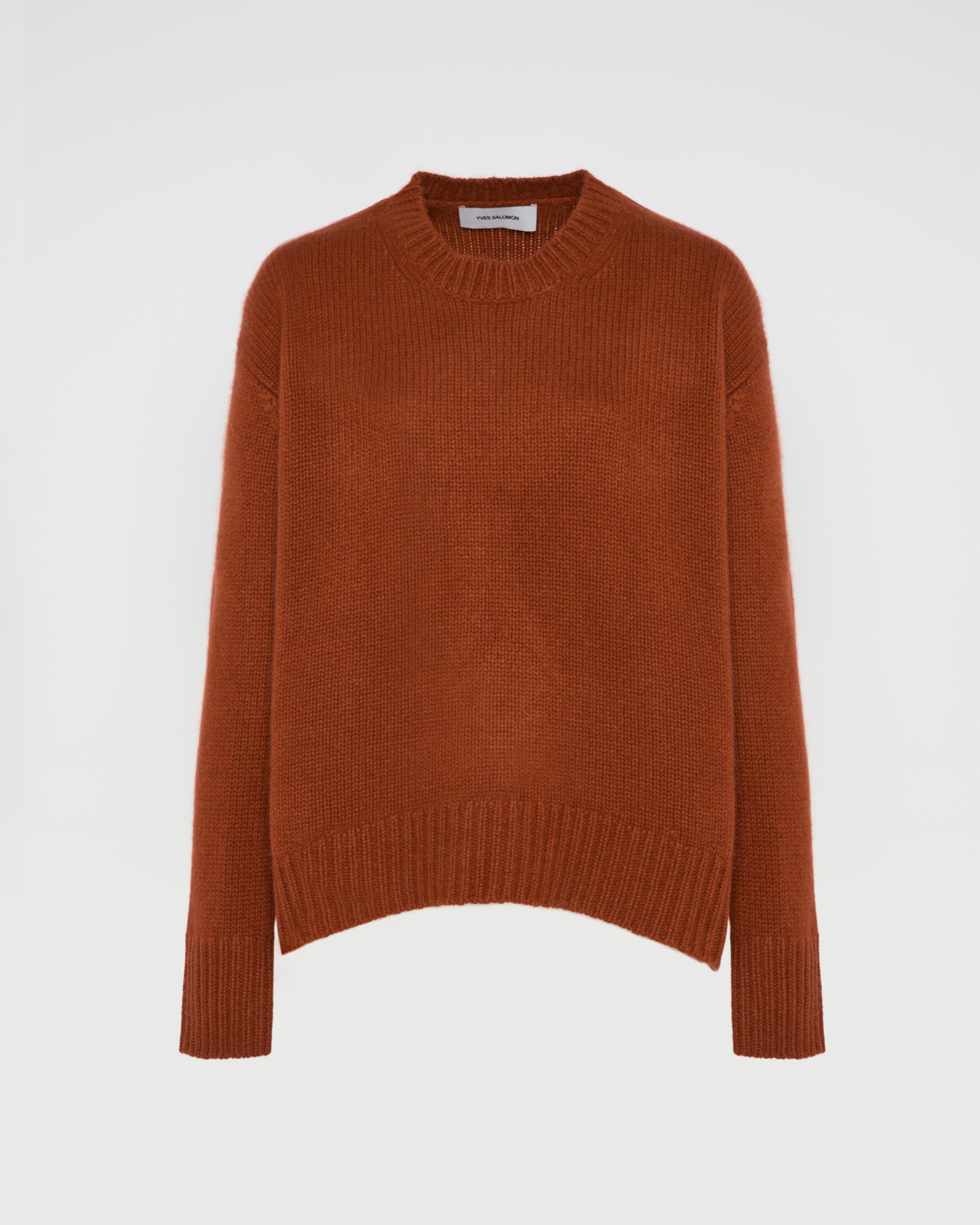 Regular cashmere knit jumper