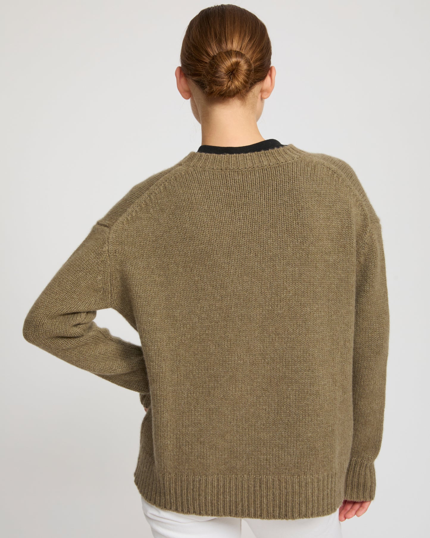 Pul regular en maille cachemire