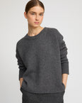 Pull regular en maille cachemire
